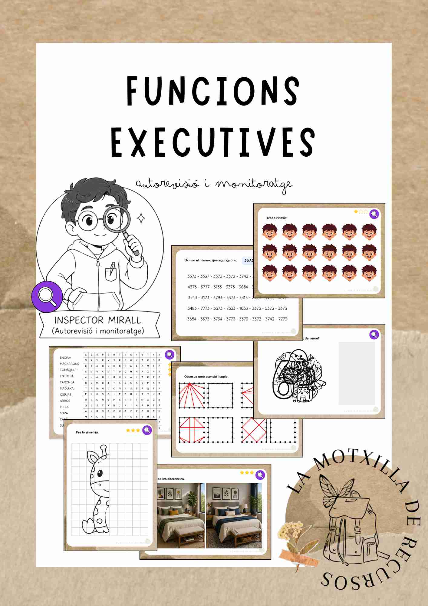 FUNCIONS EXECUTIVES - Autorevisió i monitoratge