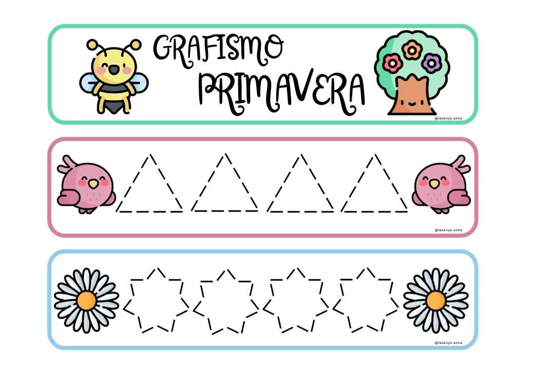 TARJETAS GRAFISMO PRIMAVERA