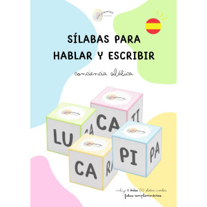 SÍLABAS PARA HABLAR Y ESCRIBIR: CONCIÉNCIA SILÁBICA