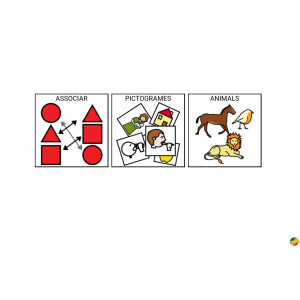 Associar imatge real- pictograma animals
