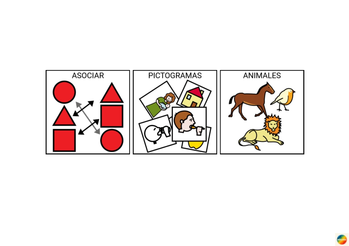 Asociar imagen con pictograma animales