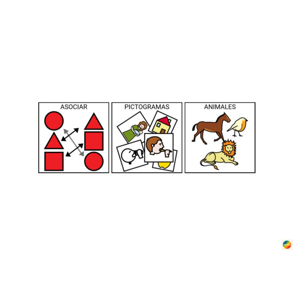 Asociar imagen con pictograma animales