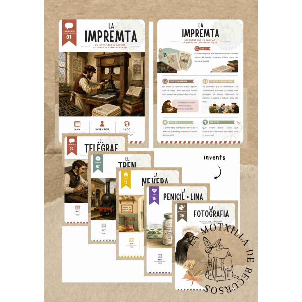 Capsa d'Aprenentatge - Els invents