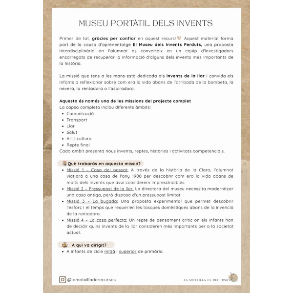 Cd'A INVENTS - Llar