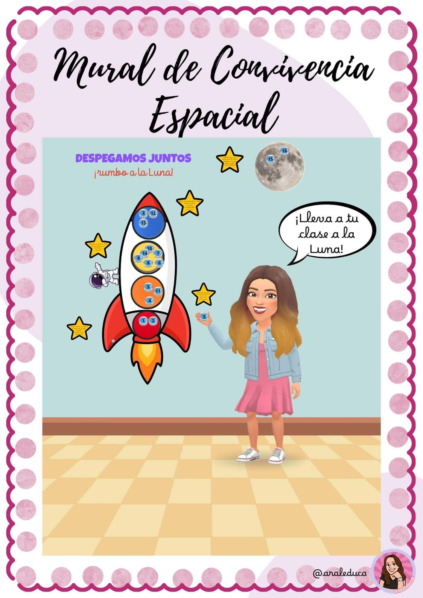 Mural de convivencia espacial
