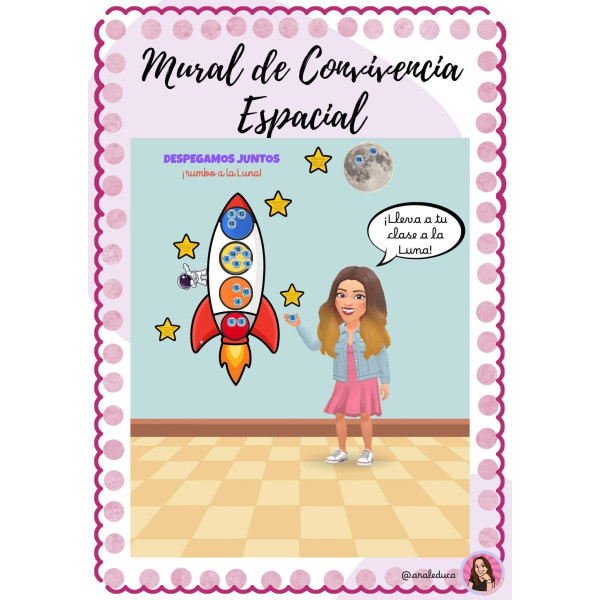Mural de convivencia espacial