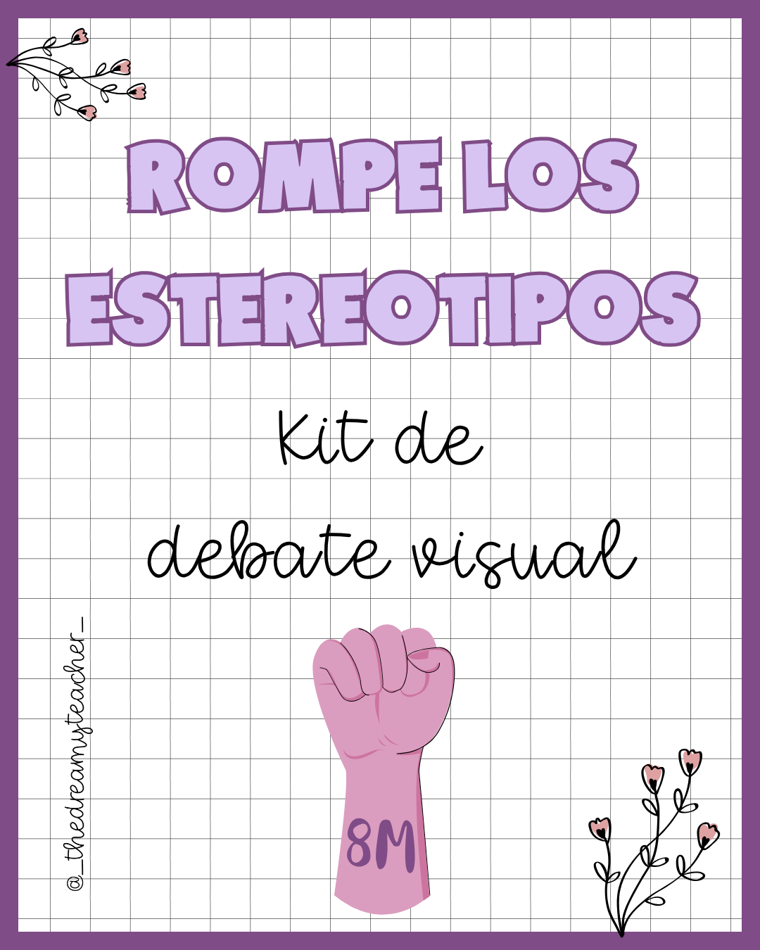 Rompe los estereotipos - Kit de debate visual