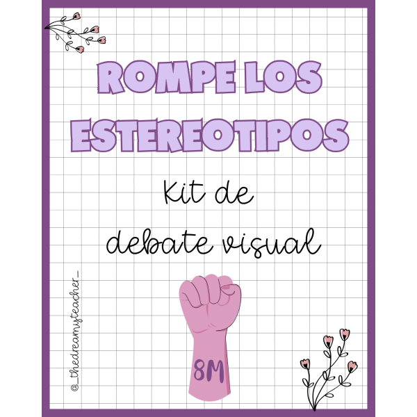 Rompe los estereotipos - Kit de debate visual