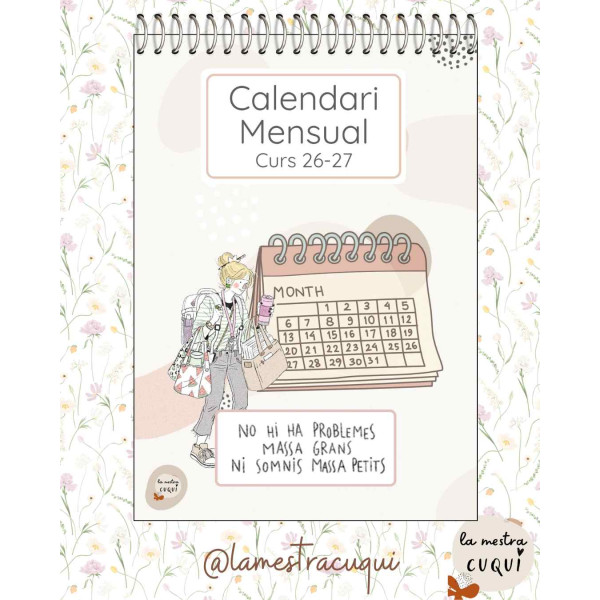 Calendari Mensual 26-27 (CAT/CAST)