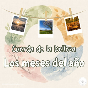 Cuerda de la belleza Los meses del año