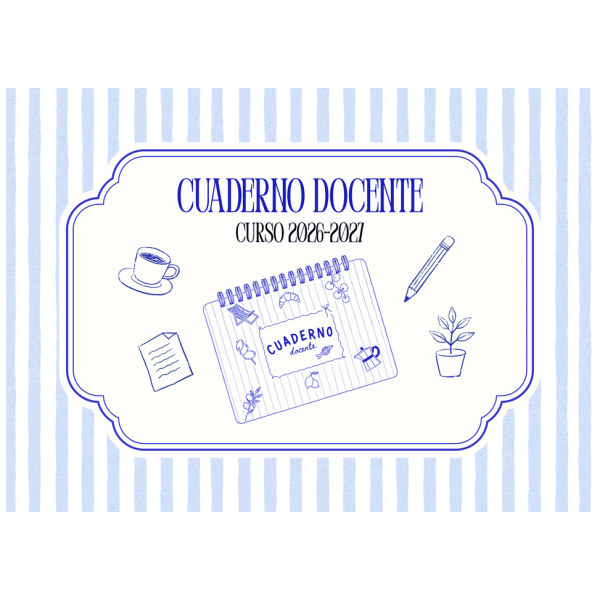 🍋CUADERNO IMPRIMIBLE PARA DOCENTES EN FORMATO PDF CURSO 26-27🍋
