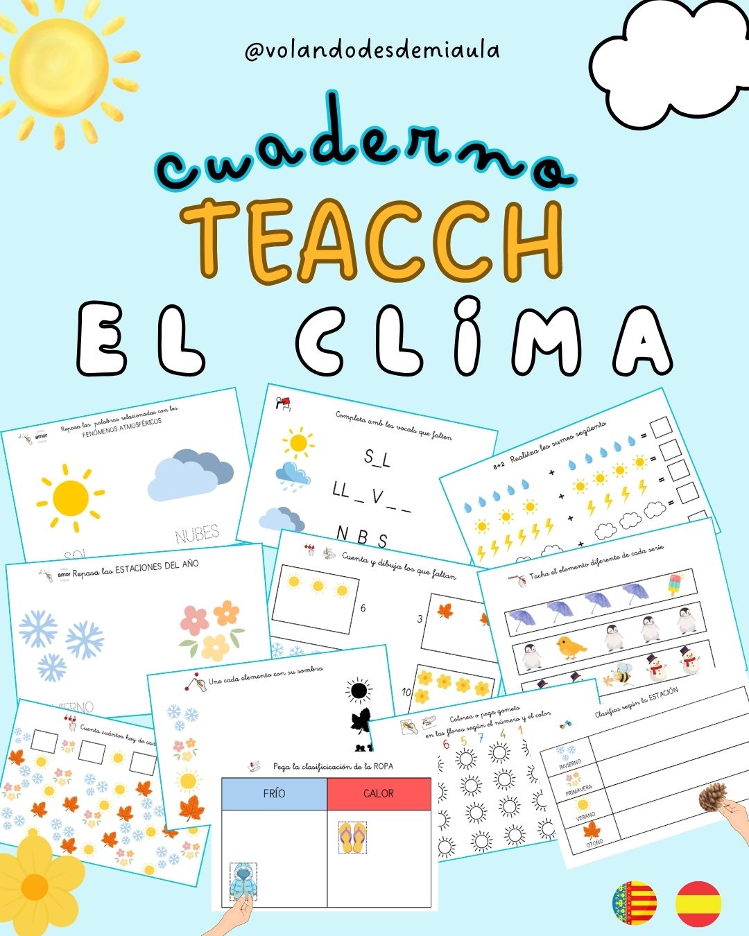 Cuaderno TEACCH del CLIMA