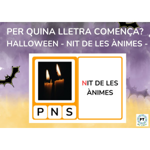 Per quina lletra comença? - Halloween - Nit de les Ànimes