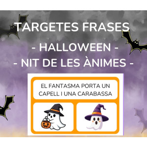 Targetes frases Halloween - Nit de les Ànimes