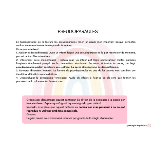 Pseudoparaules