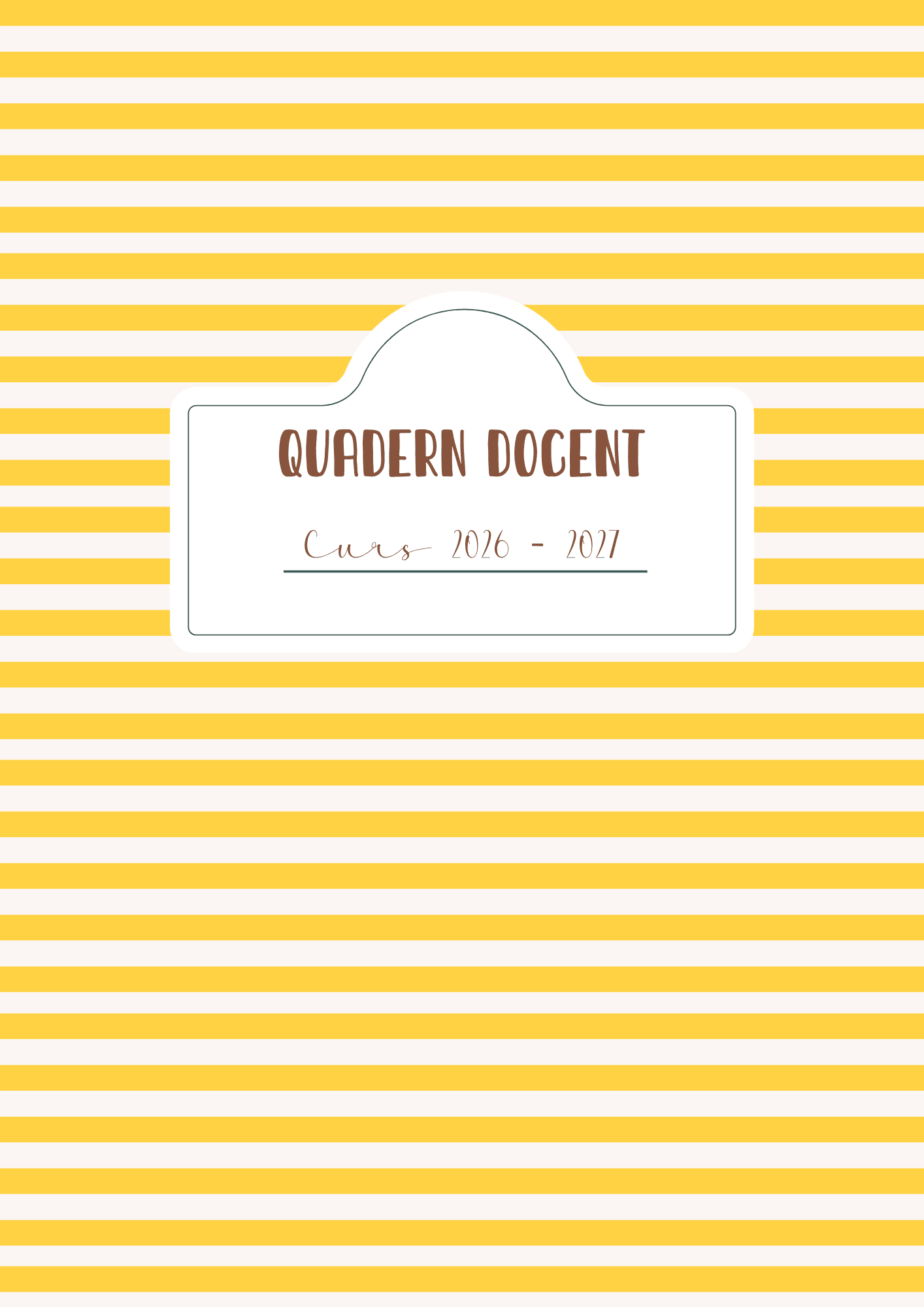 Quadern docent 26-27