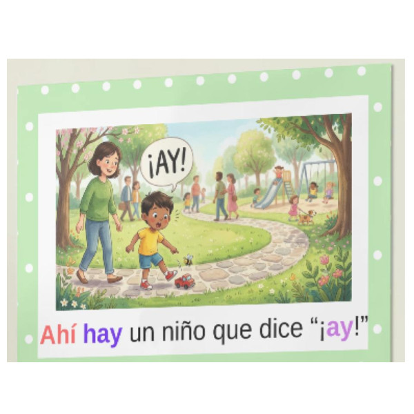 Recurso ortográfico: ahí/hay/¡ay!