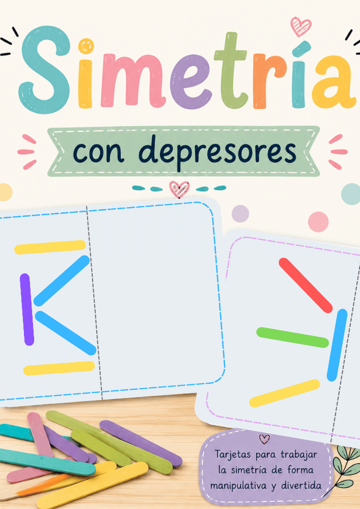 Simetría con depresores