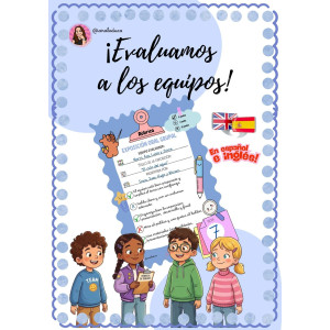 ¡EVALUAMOS A LOS EQUIPOS!(Español e inglés)