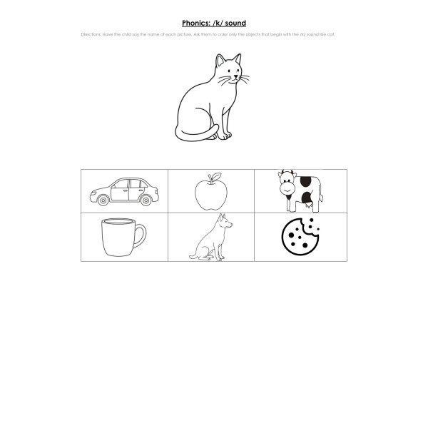 Brown Bear: Phonics & Sight Words Worksheets