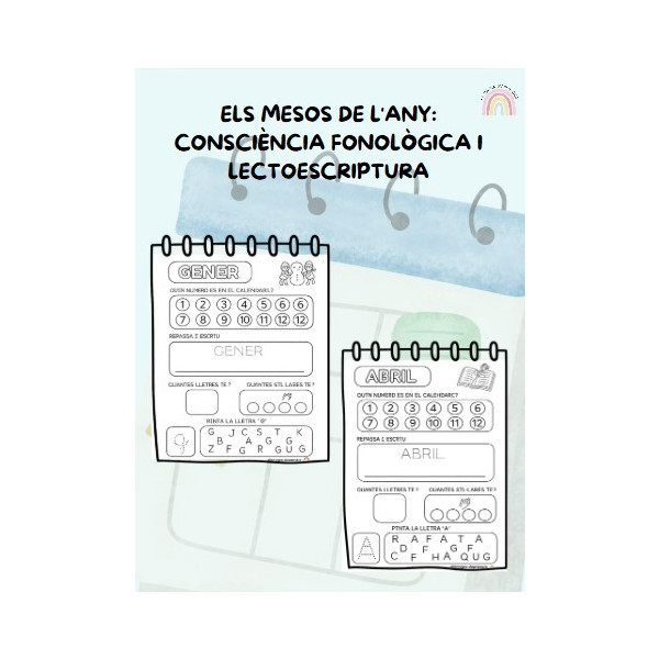 Els mesos de l'amy: consciència fonològica i lectoescriptura