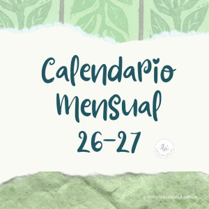 CALENDARIO MENSUAL 26-27