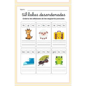 Ordenar síl·labes