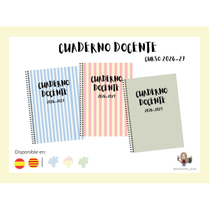 Cuaderno docente 2026-27