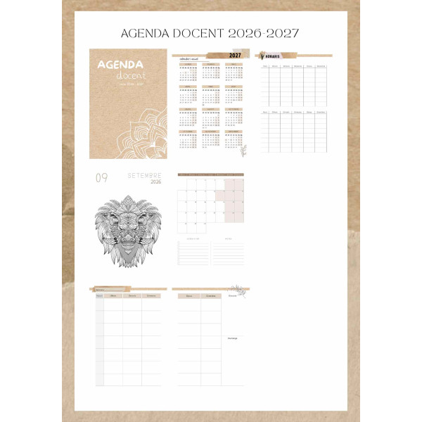AGENDA DOCENT 2026-2027