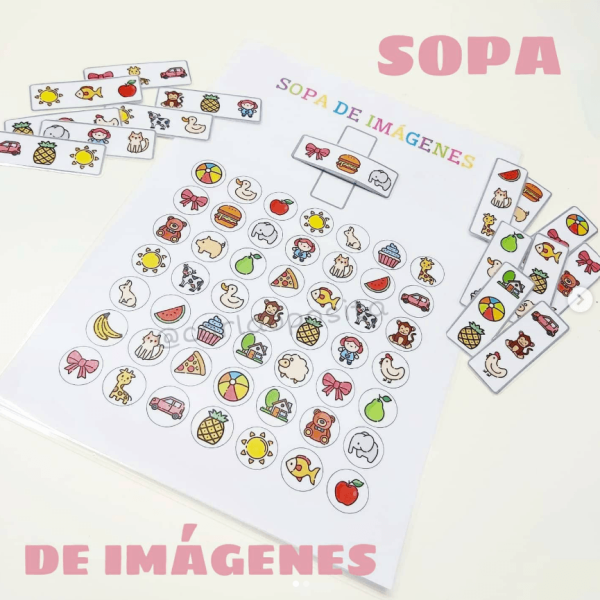 Sopa de  imágenes