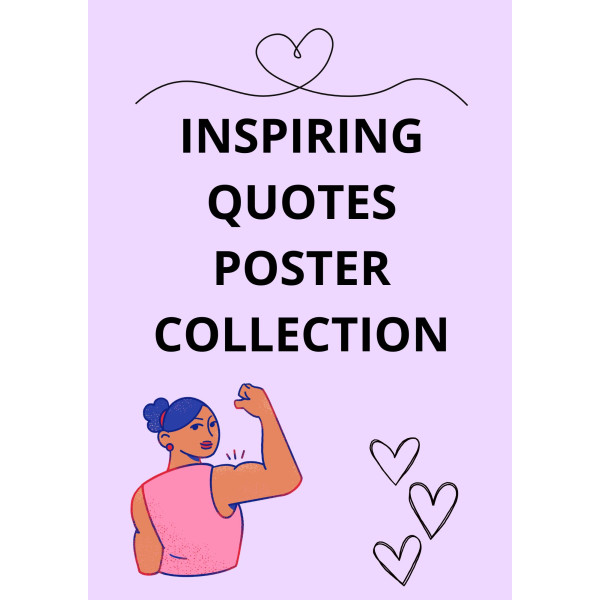 Inspiring Quotes by Inspiring Women POSTER COLLECTION