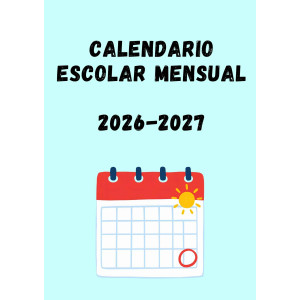 CAT/CAST Calendario escolar mensual