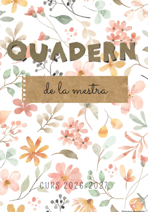 Quadern de la mestra