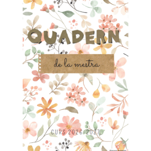 Quadern de la mestra
