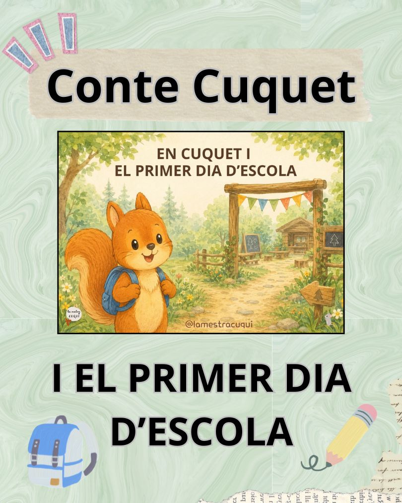 Conte Cuquet i el primer dia d'escola CAT/CAST