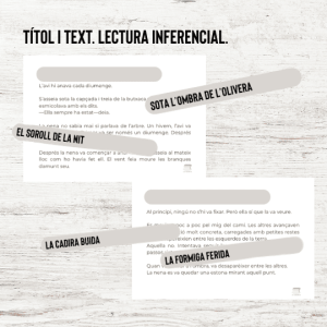 Comprensió lectora. Títol i text.