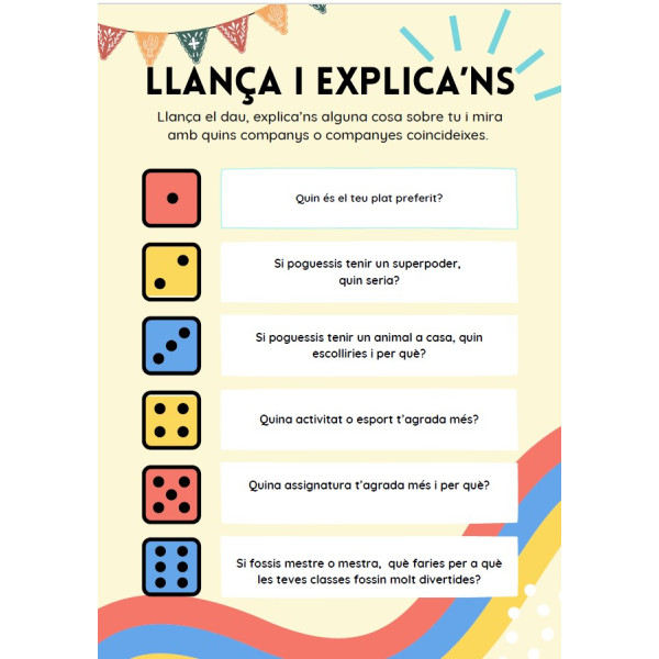 Dinàmica inici curs!