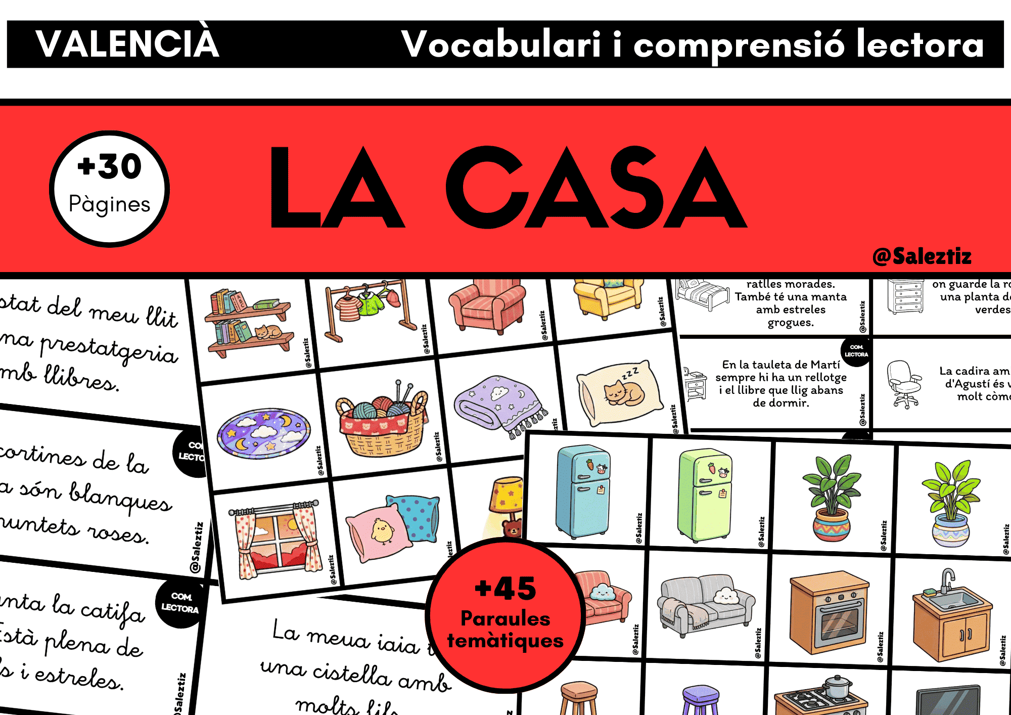 VALENCIÀ - 1. La CASA - Vocabulari