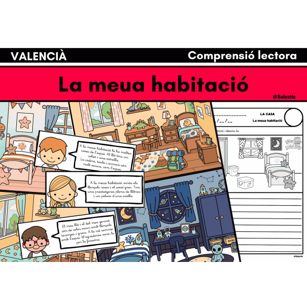 VALENCIÀ - 1.1 La CASA - La meua habitació