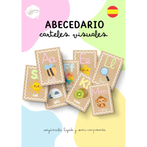 ABECEDARIO: CARTELES VISUALES