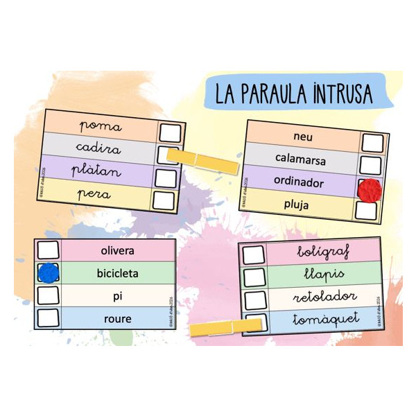 La paraula intrusa