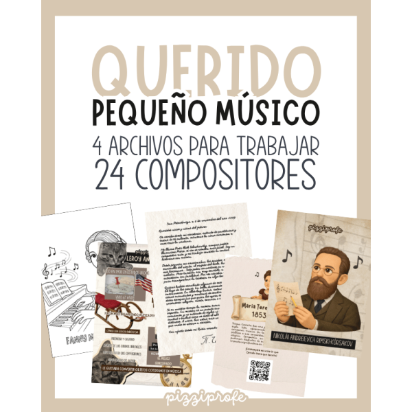 Cartas - Querido Pequeño Músico by @pizziprofe