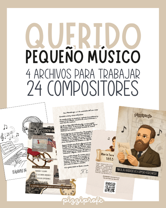 Retratos - Querido Pequeño Músico by @pizziprofe