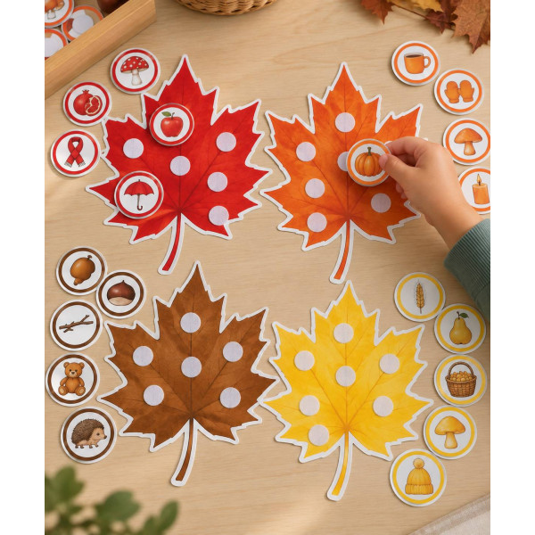 Clasificación por colores: otoño