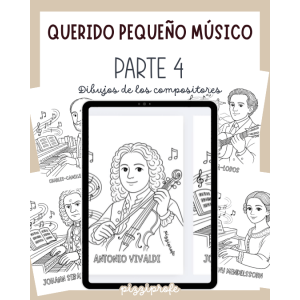 Dibujos - Querido Pequeño Músico by @pizziprofe