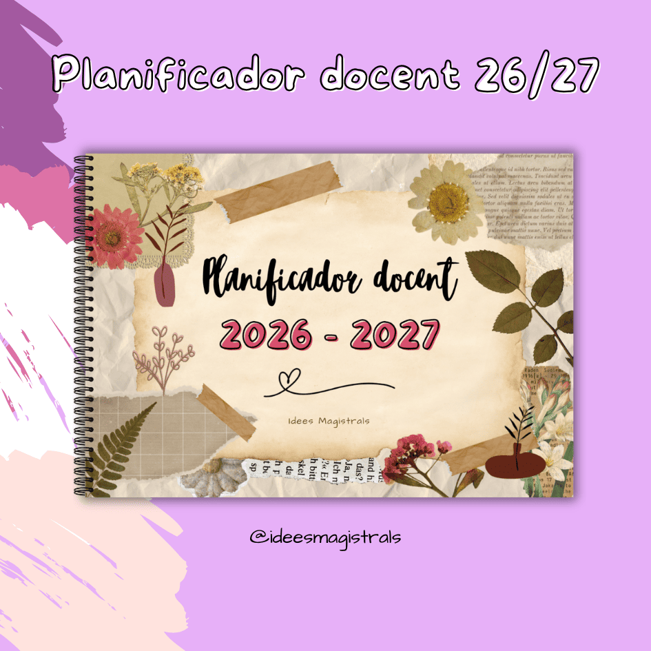 PLANIFICADOR DOCENT 26-27 CATALÀ