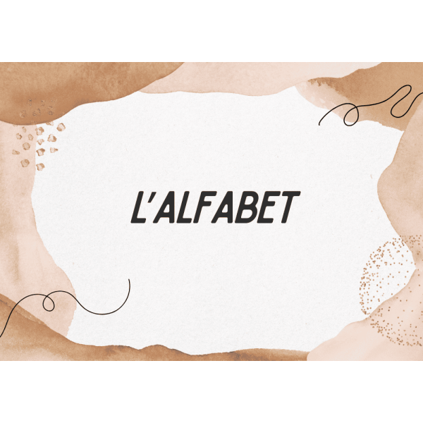 Alfabet català
