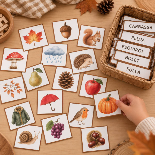 Vocabulari de tardor manipulatiu