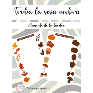 Troba les ombres de la tardor