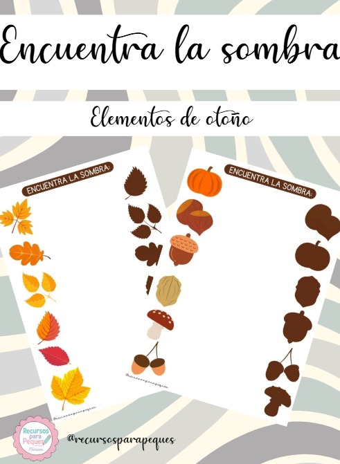Relaciona las sombras de otoño
